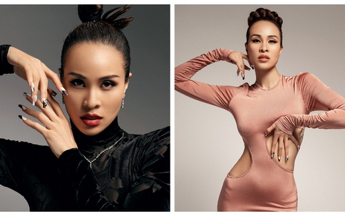 Phương Mai diện váy cắt xẻ táo bạo, bật mí sắp diễn xuất trở lại