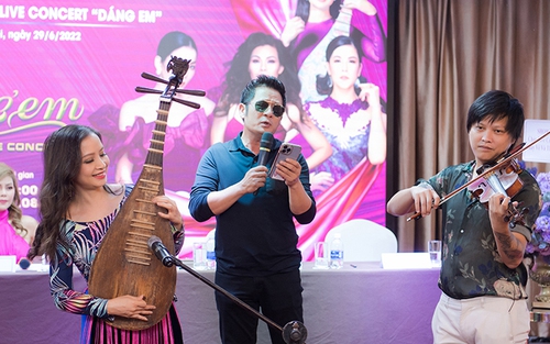 Live concert 'Dáng em': Bằng Kiều có áp lực khi hát cùng 3 'nàng thơ'?