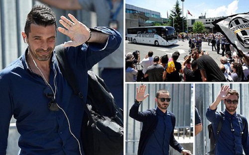 Thua Real Madrid, Juventus vẫn trở về Italy như những người hùng