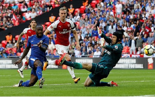 Arsenal 1-1 (4-1 penalty) Chelsea: Morata đá hỏng 11m. Arsenal thắng ở loạt sút luân lưu