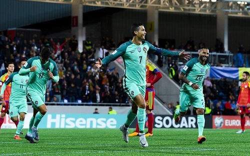 Video clip highlights bàn thắng trận Andorra 0-2 Bồ Đào Nha