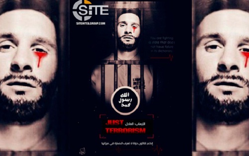 ISIS dọa khủng bố World Cup với hình Messi... khóc ra máu sau song sắt