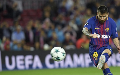 Video clip highlights bàn thắng trận Barcelona 3-1 Olympiacos