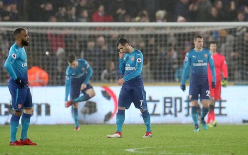 Video clip highlights bàn thắng trận Swansea 3-1 Arsenal: Mkhitaryan ra mắt bằng thất bại