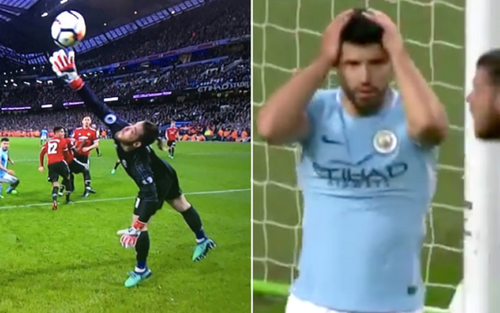 Pha cản phá xuất thần của De Gea gây sốt, khiến fan M.U phải ngất ngây