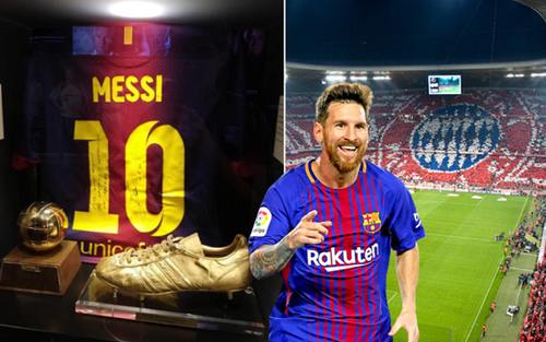 Vì sao Messi có hẳn khu riêng trong bảo tàng của Bayern Munich?