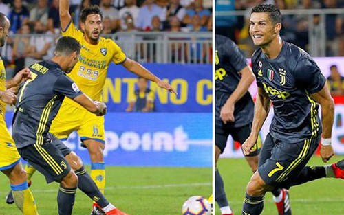 Ronaldo khiến fan ngây ngất vì ghi bàn liên tiếp cho Juventus