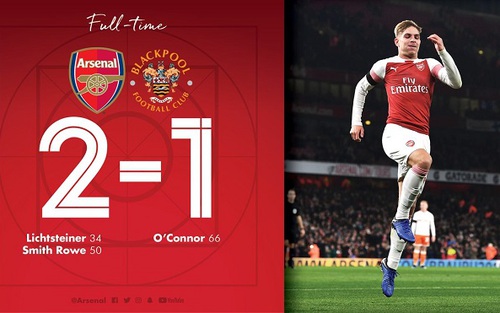 League Cup: Arsenal gặp Tottenham ở Tứ kết. Chelsea thắng đội của Lampard