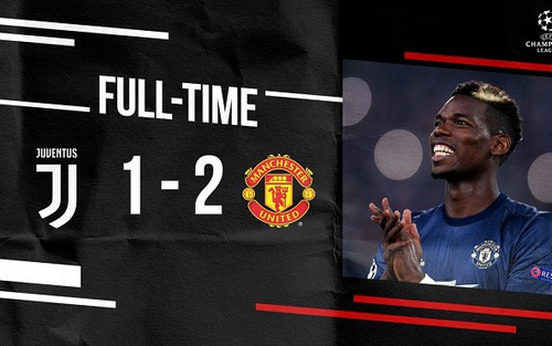 Juventus 1-2 M.U: Mata đá phạt đẹp như mơ, M.U ngược dòng giành chiến thắng