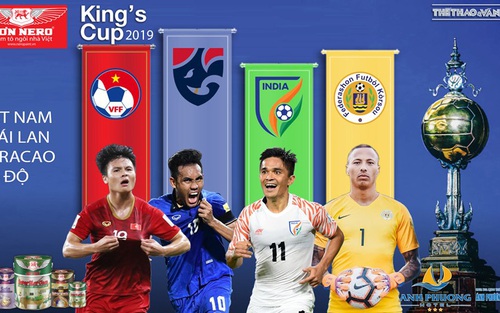 Xem trực tiếp Việt Nam vs Curacao. Trực tiếp bóng đá. VTV6. VTC1. VTV5. VTC3. Lịch King's Cup 2019