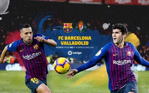 Xem TRỰC TIẾP Barcelona vs Real Valladolid (02h45, 17/2) ở đâu?