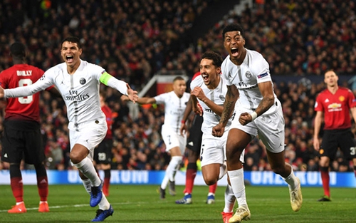 PSG đã đánh bại M.U nhờ sự vắng mặt của Neymar