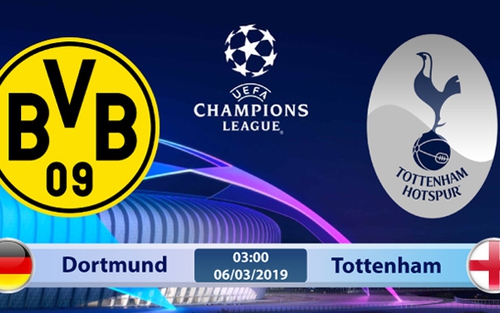 Soi kèo, dự đoán bóng đá Dortmund vs Tottenham (03h00 ngày 6/3), vòng 1/8 Cúp C1. Trực tiếp K+ PM