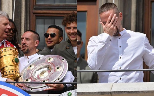 Robben lặng người, Ribery bật khóc trong ngày chia tay Bayern Munich