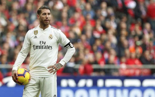 Sergio Ramos có thể rời Real Madrid để gia nhập MU trong mùa Hè này