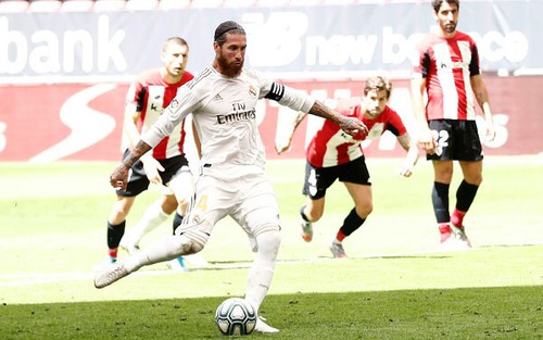 Athletic Bilbao 0-1 Real Madrid: Thầy trò Zidane lại thắng nhờ 1 quả phạt đền