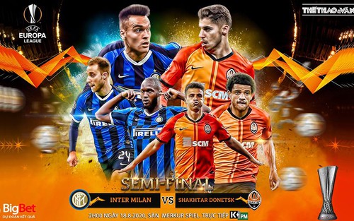 Soi kèo nhà cái Inter Milan vs Shakhtar Donetsk. Bán kết Europa League. Trực tiếp K+PM