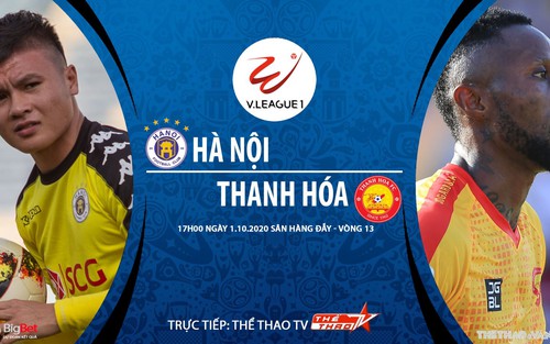 Soi kèo nhà cái Hà Nội vs Thanh Hóa. Trực tiếp bóng đá Việt Nam
