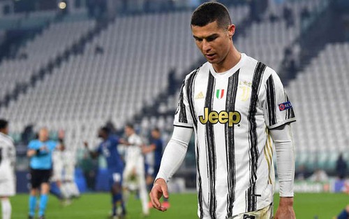 Thống kê đáng buồn về Juventus và Ronaldo ở cúp C1