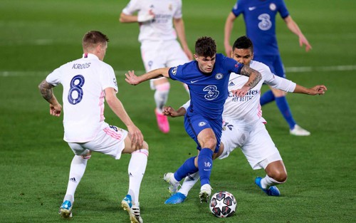 ĐIỂM NHẤN Real Madrid 1-1 Chelsea: Pulisic vào 'phom', Tuchel là khắc tinh của Zidane