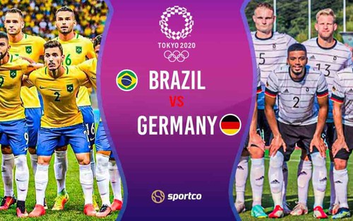 Trực tiếp bóng đá U23 Brazil vs Đức. VTV5 VTV6 trực tiếp Olympic 2021