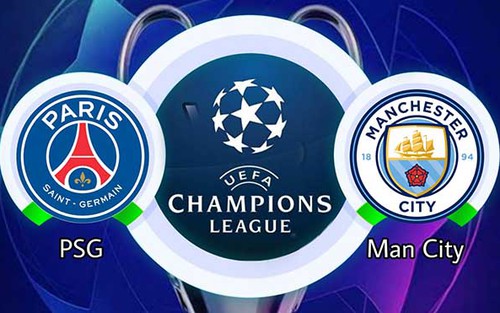 VIDEO PSG vs Man City, Cúp C1/Champions League