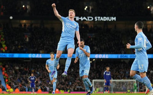 Man City thắng Leeds 7-0 ở Ngoại hạng Anh