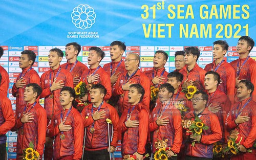 HLV Park Hang Seo tiết lộ lý do khóc ở chung kết SEA Games 31