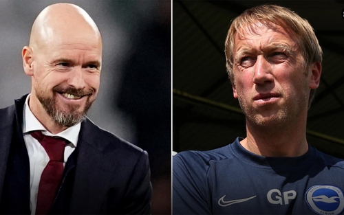 Bảng lương HLV tại Ngoại hạng Anh: Ten Hag chỉ đứng thứ 6, thấp hơn Graham Potter