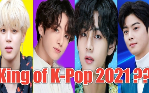 Tìm ra 'ông hoàng' K-pop năm 2021 do fan bình chọn