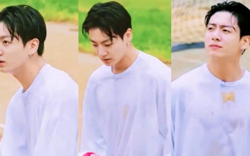 Jungkook BTS khiến trái tim ARMY xao xuyến với hình ảnh ướt át