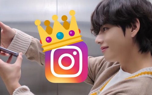 V BTS lập cú đúp kỷ lục Guinness với tài khoản Instagram cá nhân