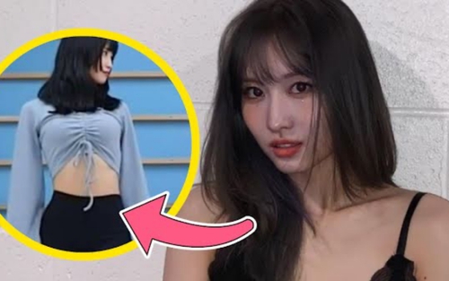 9 lần Momo Twice khiến fan sửng sốt với thân hình đồng hồ cát