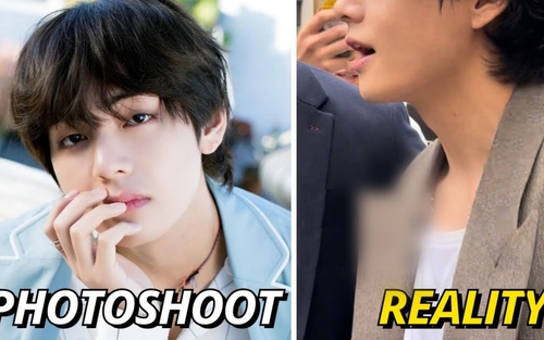 Loạt ảnh cận cảnh ở Paris: V BTS như thế nào ngoài đời thực