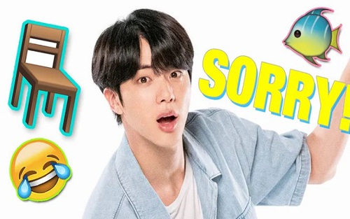 'Cười té ghế' vì Jin BTS 'nghiện' nói lời xin lỗi