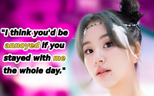 Chaeyoung Twice tiết lộ 'bí mật' về tính cách của mình