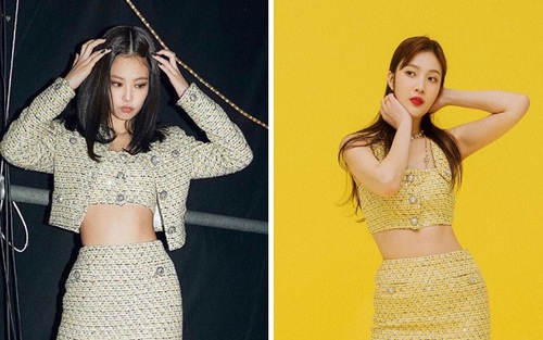 Red Velvet, Blackpink, Twice... 'đọ' thần thái khi chung đồ hàng hiệu