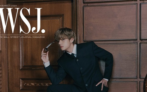 V vượt mọi thành viên BTS về doanh số bán tạp chí