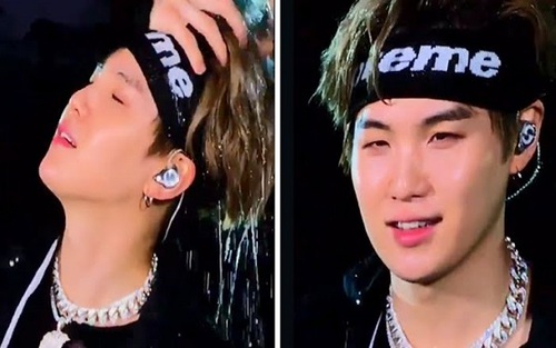 Bất ngờ với khả năng ứng biến của Suga khi bị Jimin BTS 'chơi khăm'