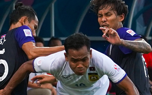 Campuchia 3-0 Lào: 'Messi Campuchia' toả sáng