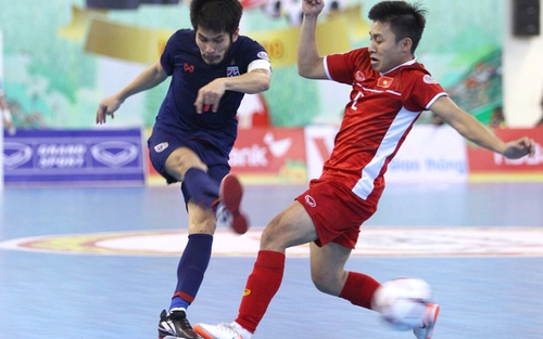 Kết quả bóng đá futsal Việt Nam 1-3 Thái Lan: Nỗ lực bất thành (17h00 hôm nay)