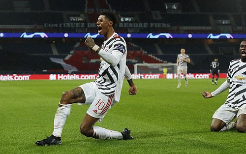 Kết quả bóng đá PSG 1-2 MU: Martial phản lưới nhà, MU vẫn giành chiến thắng trên sân khách