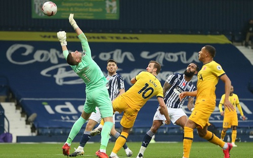 Kết quả bóng đá West Brom 0-1 Tottenham: Harry Kane sắm vai người hùng, Tottenham tạm dẫn đầu Premier League
