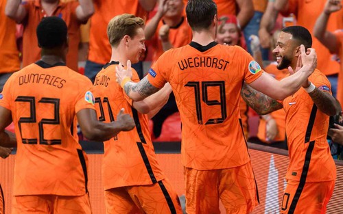 Hà Lan 2-0 Áo: Depay và Dumfries tỏa sáng, Hà Lan đoạt vé đi tiếp