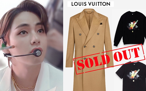 Thương hiệu V BTS lại giúp Louis Vuitton và Weverse ‘cháy hàng’