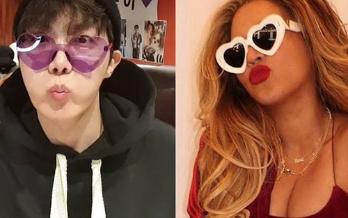 Beyoncé ‘đào’ ảnh hồi bé cực cute của J-Hope BTS để chúc mừng sinh nhật