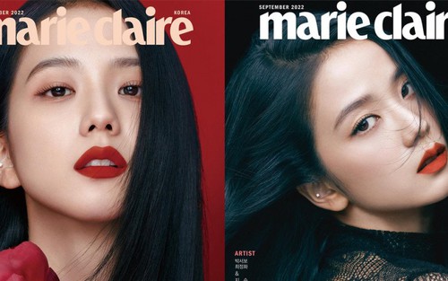 Jisoo Blackpink trên trang bìa ‘Marie Claire’ tháng 9, vẻ đẹp khác hẳn teaser ‘Pink Venom’