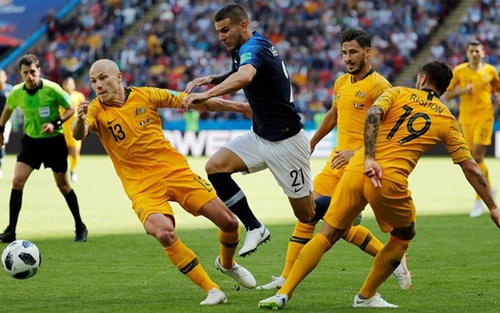 Pháp 2-1 Australia: Pogba tỏa sáng, Pháp vất vả giành 3 điểm