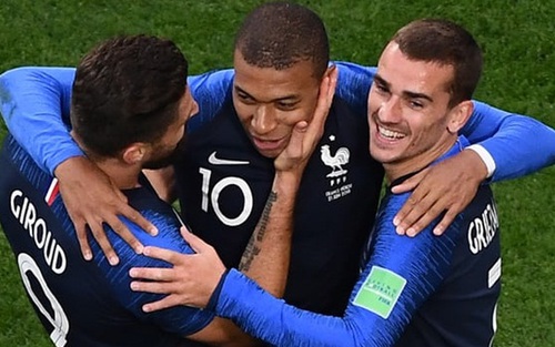 Chung kết World Cup 2018: Pháp đang vượt trội Croatia về mọi thứ