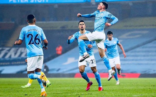 Man City 1-0 Brighton: Foden lập công, Man City tranh vô địch với MU, Liverpool